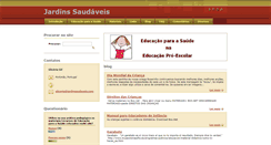 Desktop Screenshot of jardinsaudaveis.com